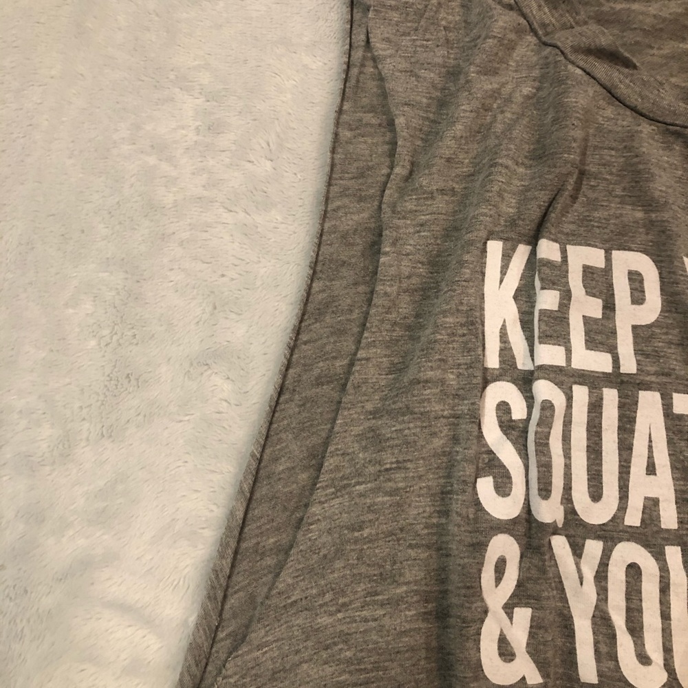 Gray Muscle Tank - Picture 3 of 3